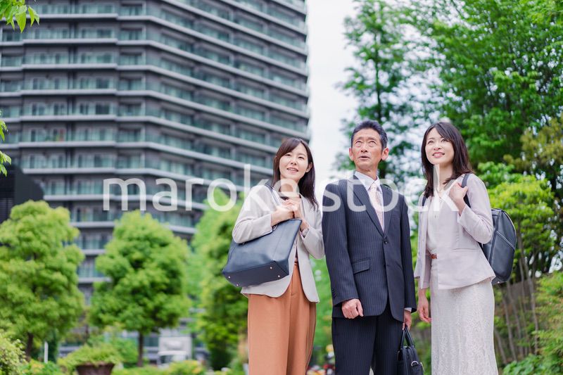 不動産営業の会社員