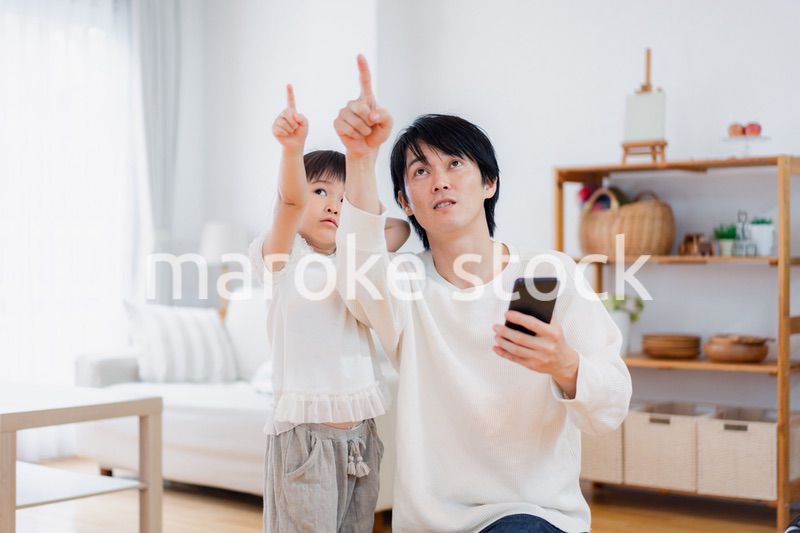 IoT家電を使う親子