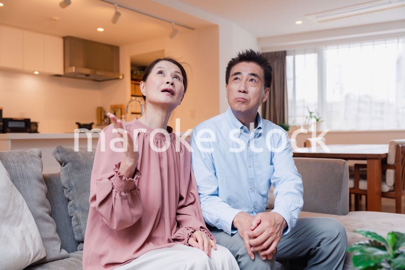 高級老人ホームで過ごすシニアの2人