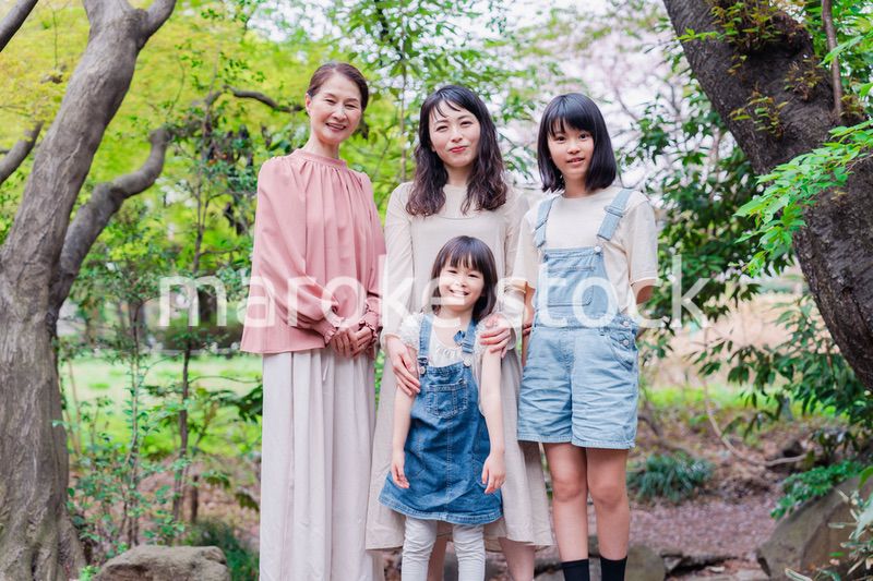家族の女性メンバーたち
