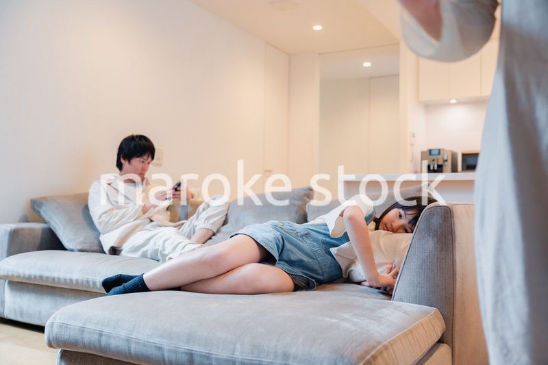 反抗期の娘とお父さん