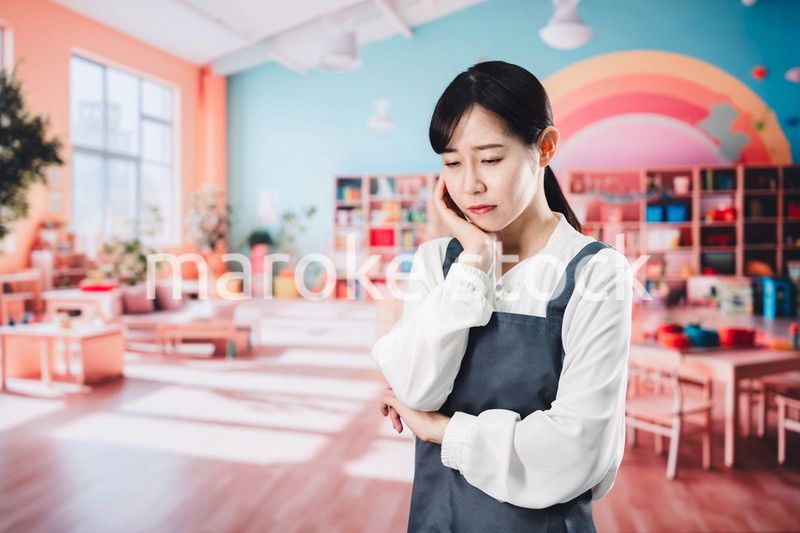 多忙に悩む保育士