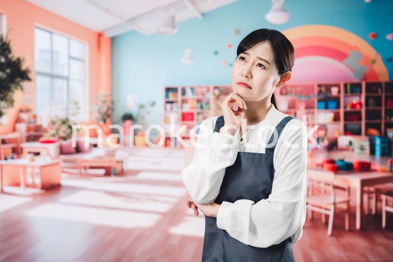 多忙に悩む保育士