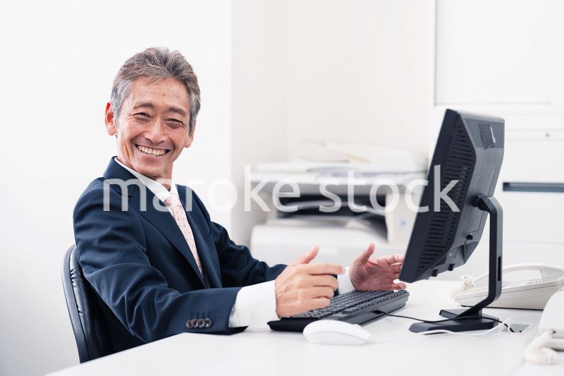 優しい雰囲気の上司