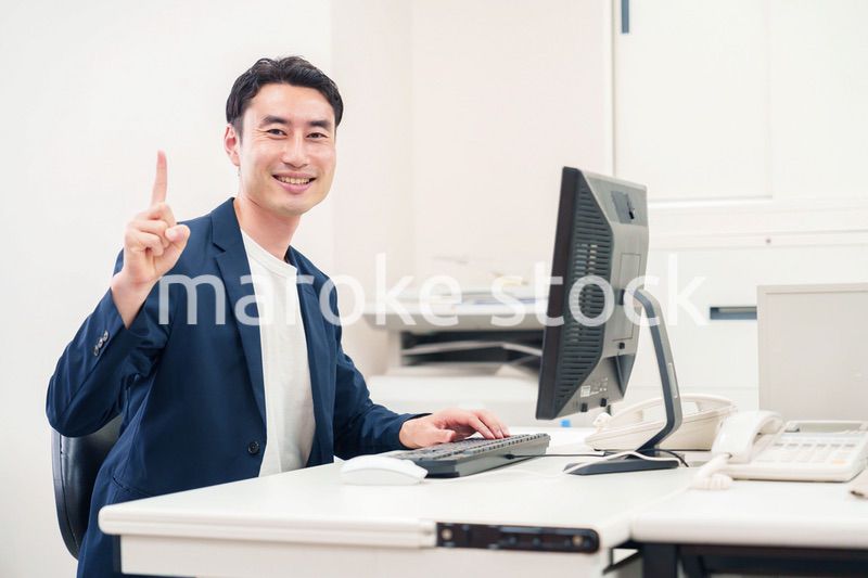 ビジネスカジュアルで働く上司