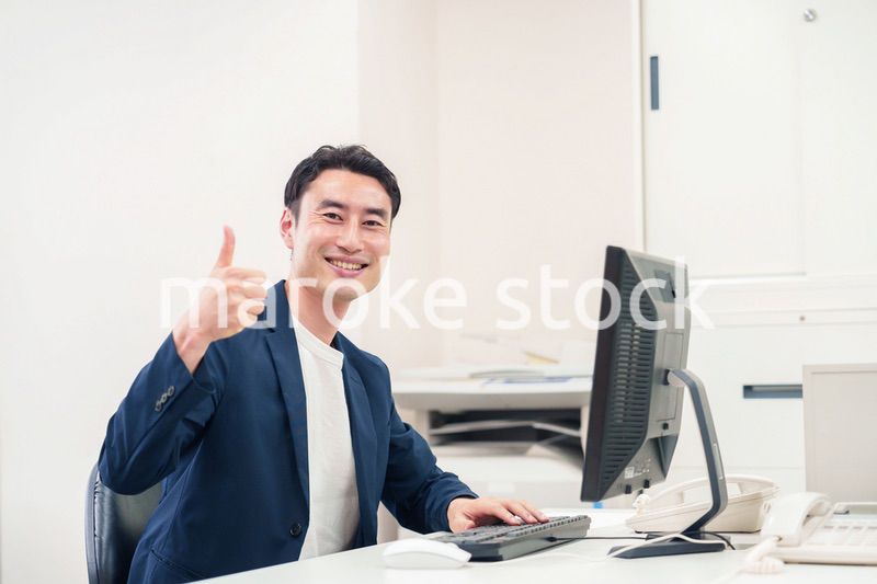 ビジネスカジュアルで働く上司