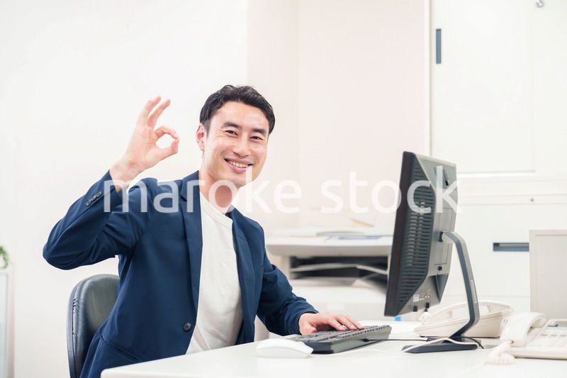 ビジネスカジュアルで働く上司