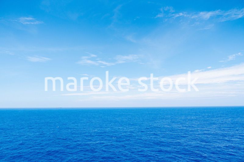 大洋を航海する船