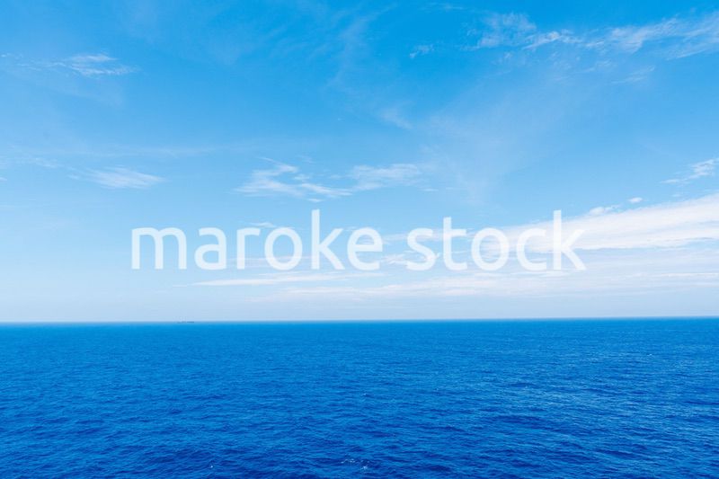 大洋を航海する船