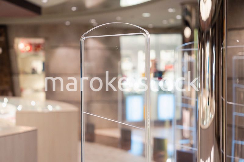 店頭のセキュリティーシステム