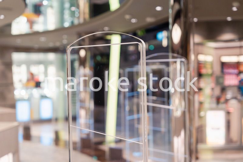 店頭のセキュリティーシステム