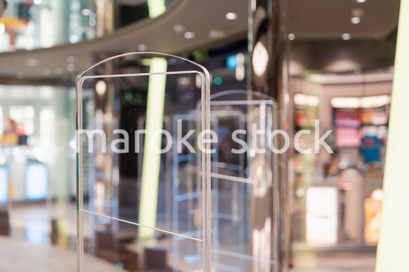 店頭のセキュリティーシステム