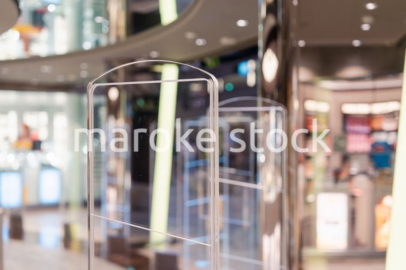 店頭のセキュリティーシステム