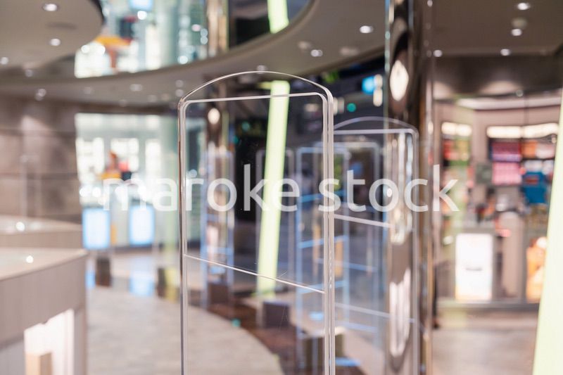 店頭のセキュリティーシステム
