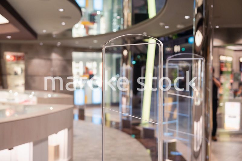 店頭のセキュリティーシステム