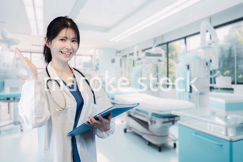 病院で活躍する女性のドクター