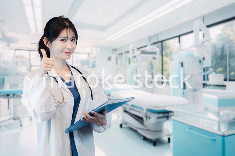 病院で活躍する女性のドクター
