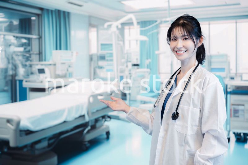病院で活躍する女性のドクター