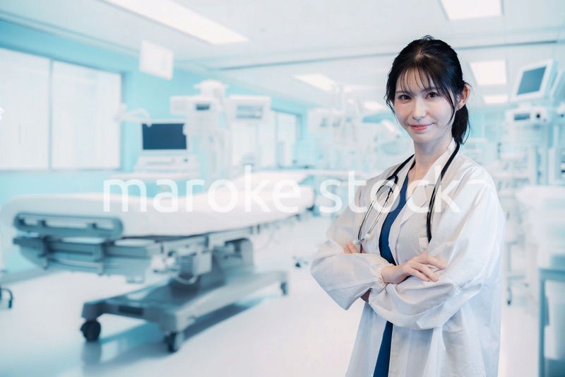 病院で活躍する女性のドクター