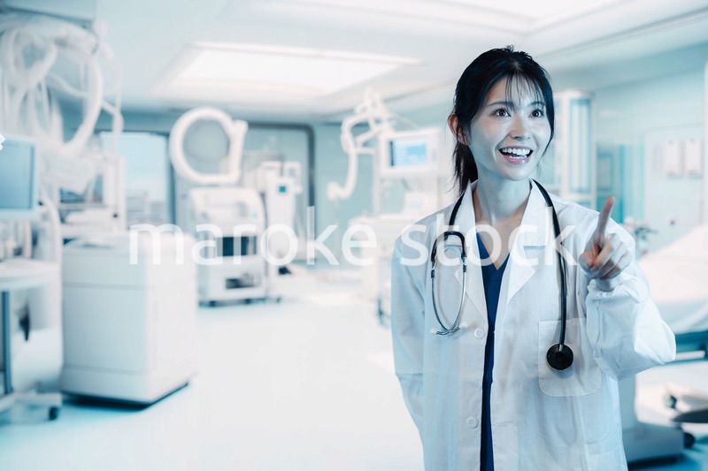 病院で活躍する女性のドクター