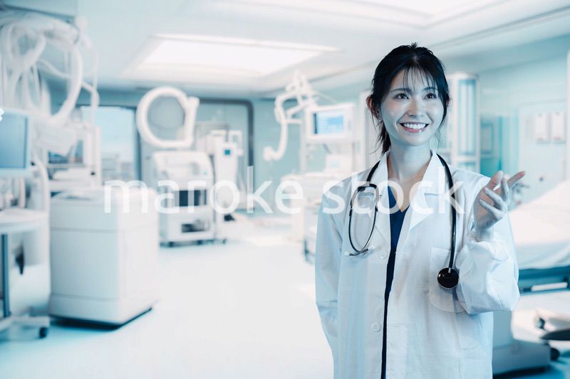 病院で活躍する女性のドクター