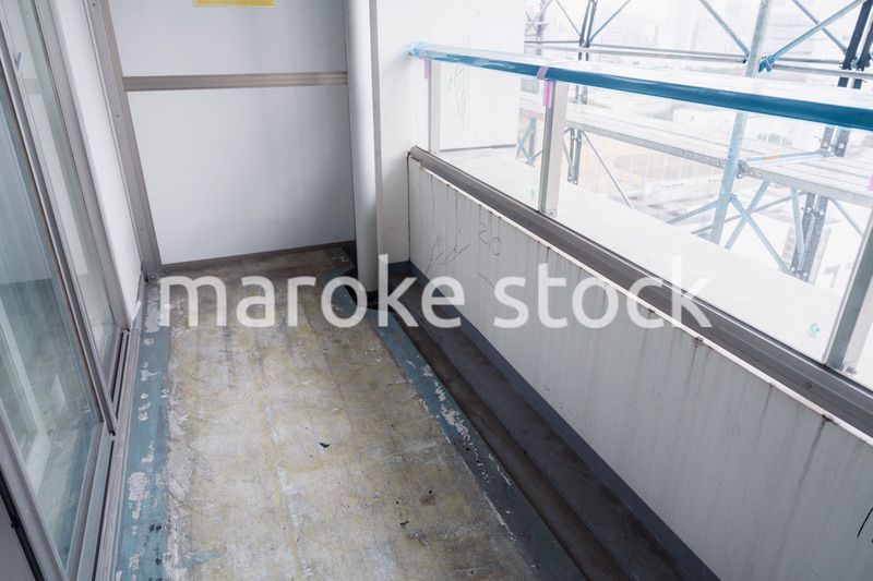 マンションのベランダの防水工事