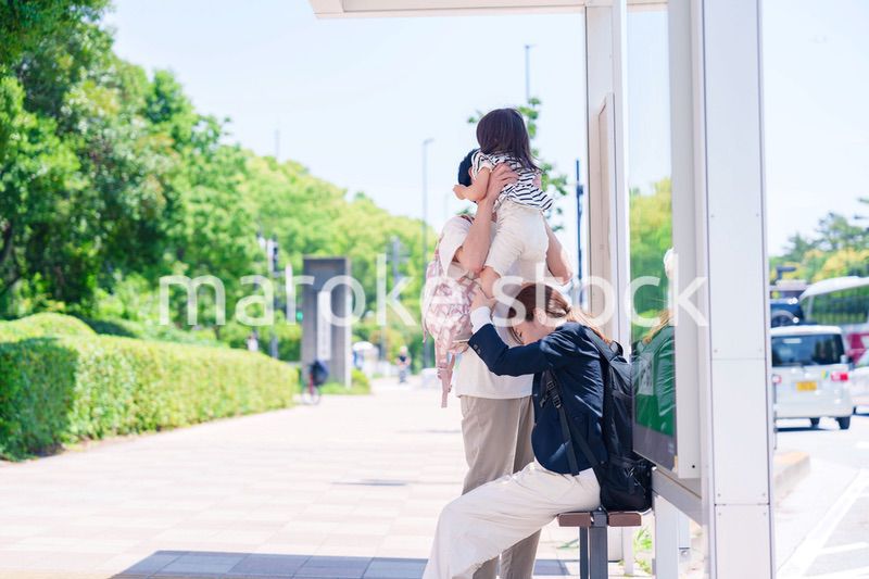 休日に家族でおでかけ