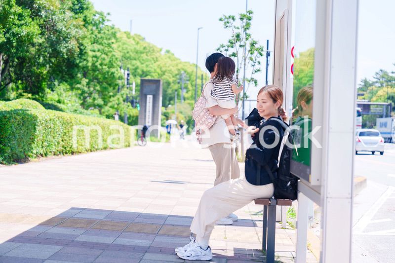 休日に家族でおでかけ