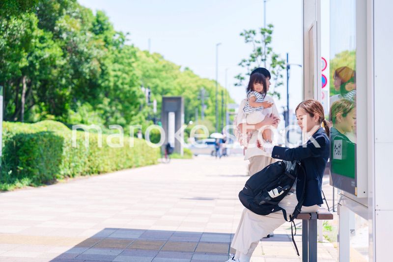 休日に家族でおでかけ