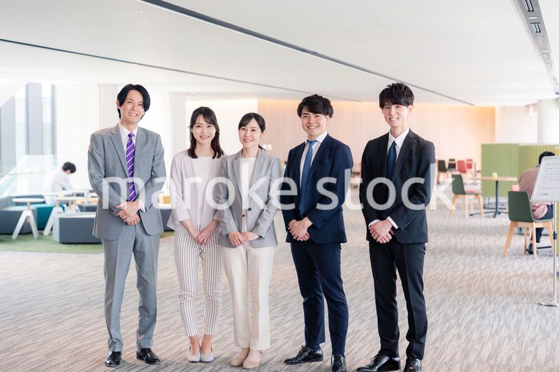 ビジネスパーソン集合写真