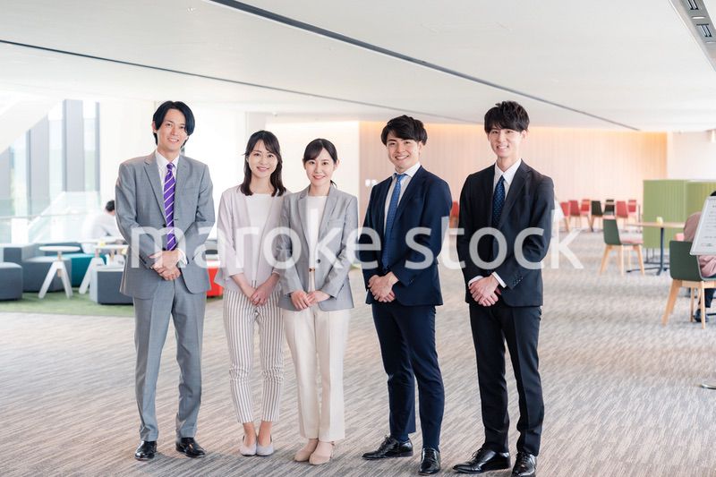 ビジネスパーソン集合写真