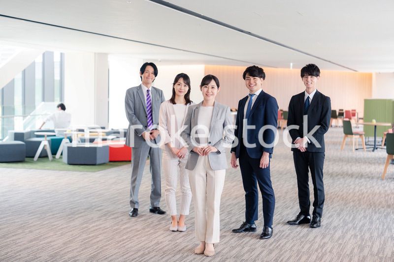 ビジネスパーソン集合写真