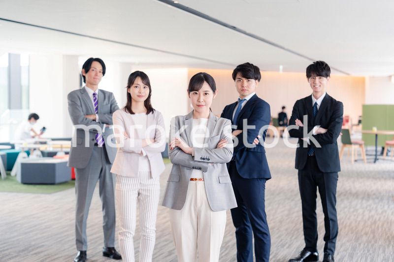 ビジネスパーソン集合写真