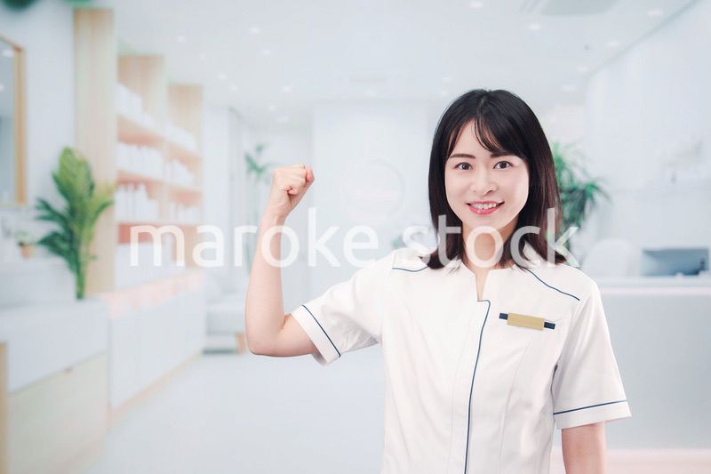 メンズエステで働く若い女性