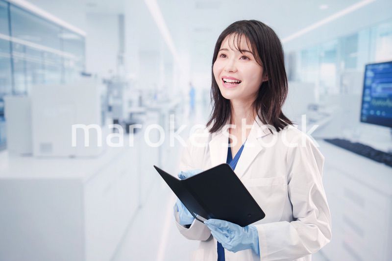 若い女性の研究者