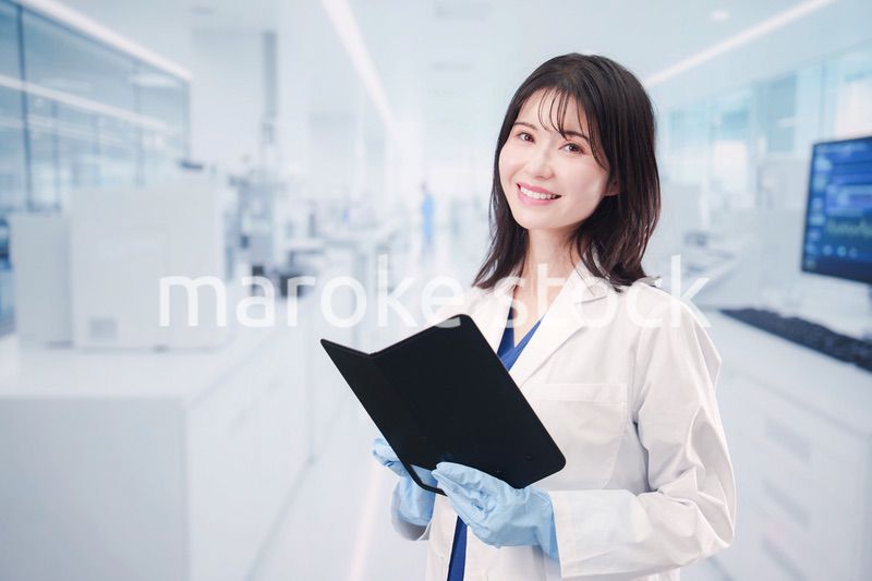 若い女性の研究者