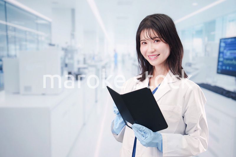 若い女性の研究者