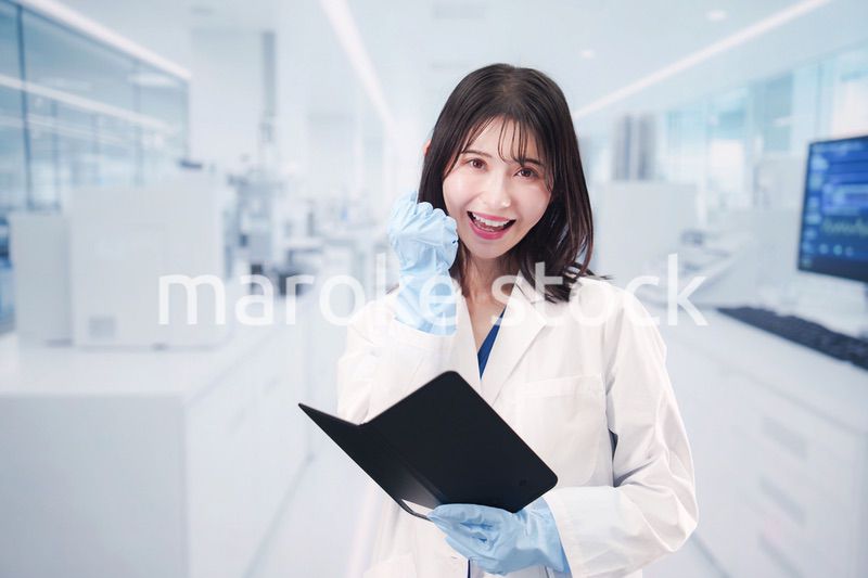 若い女性の研究者