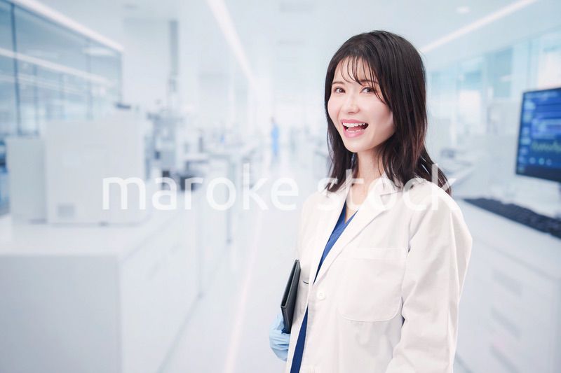 若い女性の研究者