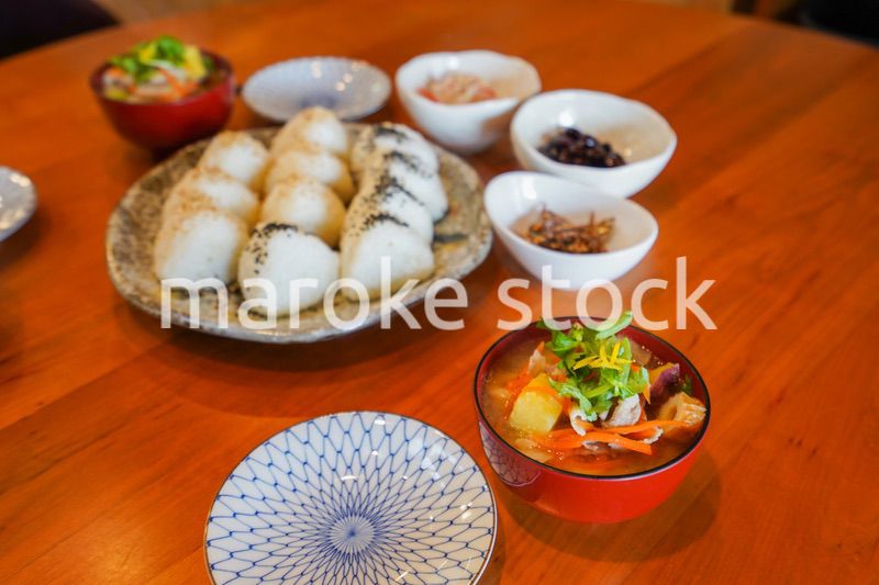 手作りのおにぎり