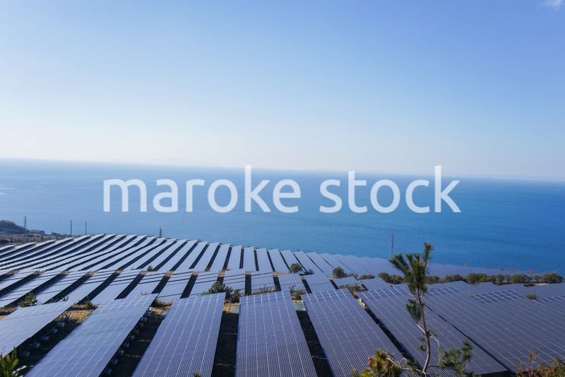 巨大な太陽光発電所