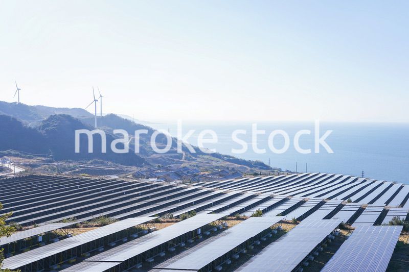巨大な太陽光発電所