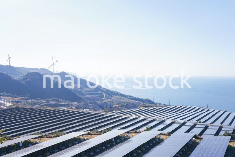 巨大な太陽光発電所