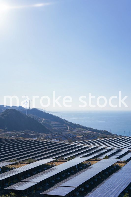 巨大な太陽光発電所