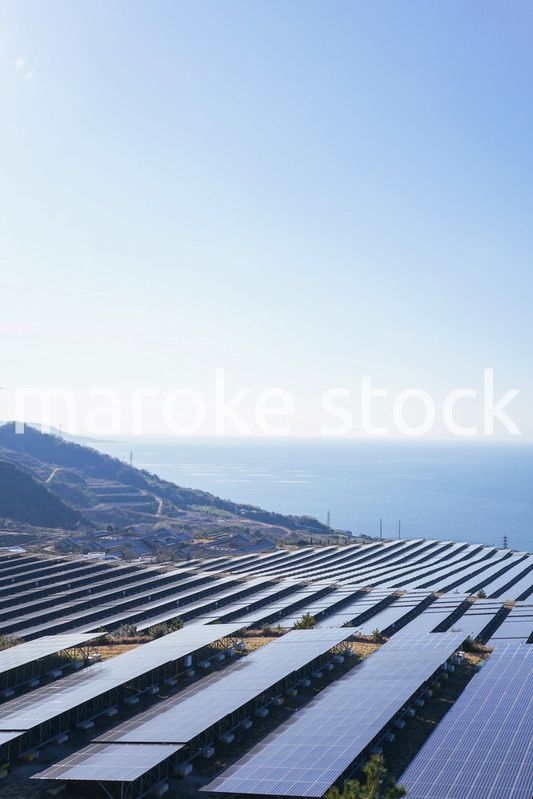 巨大な太陽光発電所
