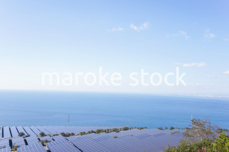 巨大な太陽光発電所