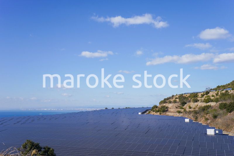 巨大な太陽光発電所