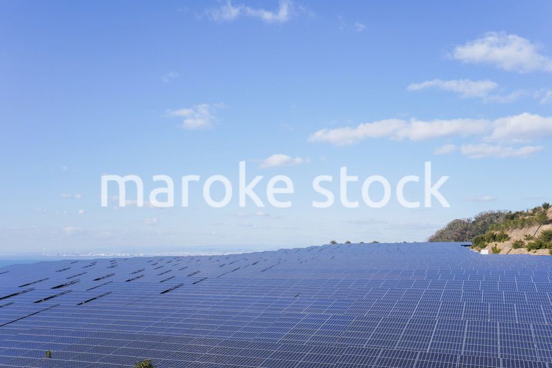巨大な太陽光発電所