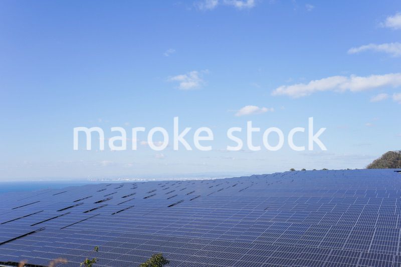 巨大な太陽光発電所