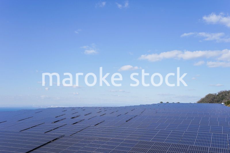 巨大な太陽光発電所